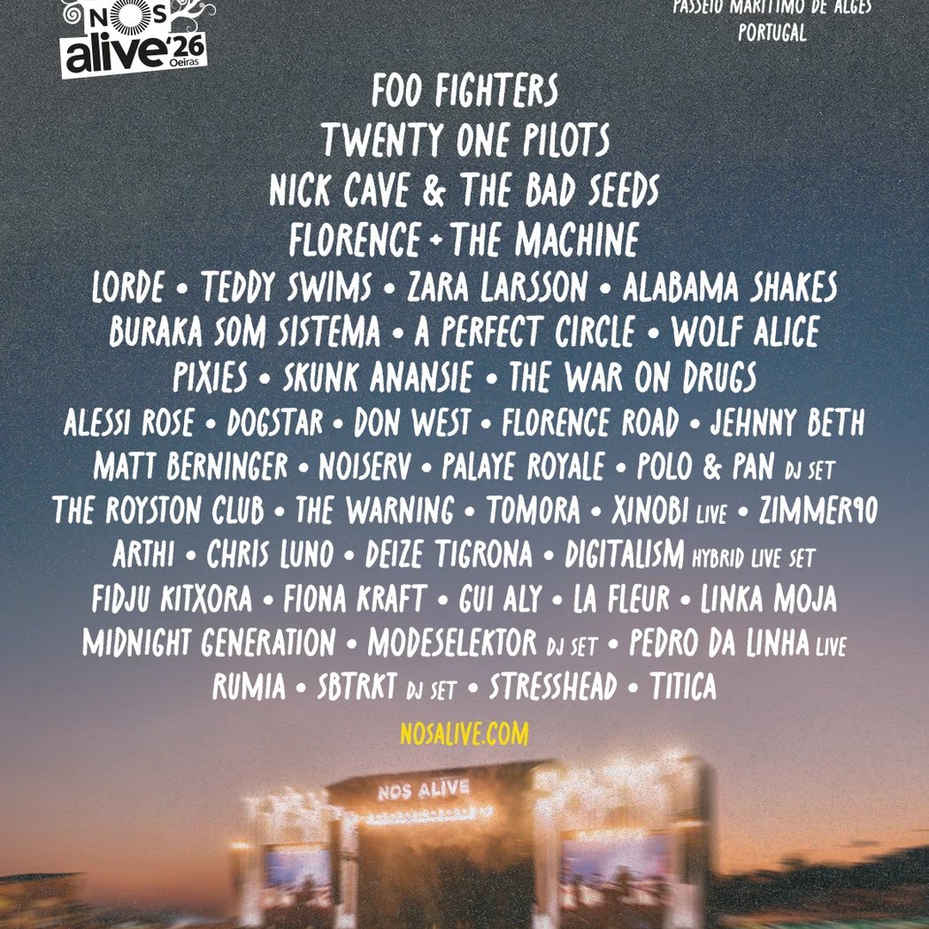 NOS Alive 2026 2
